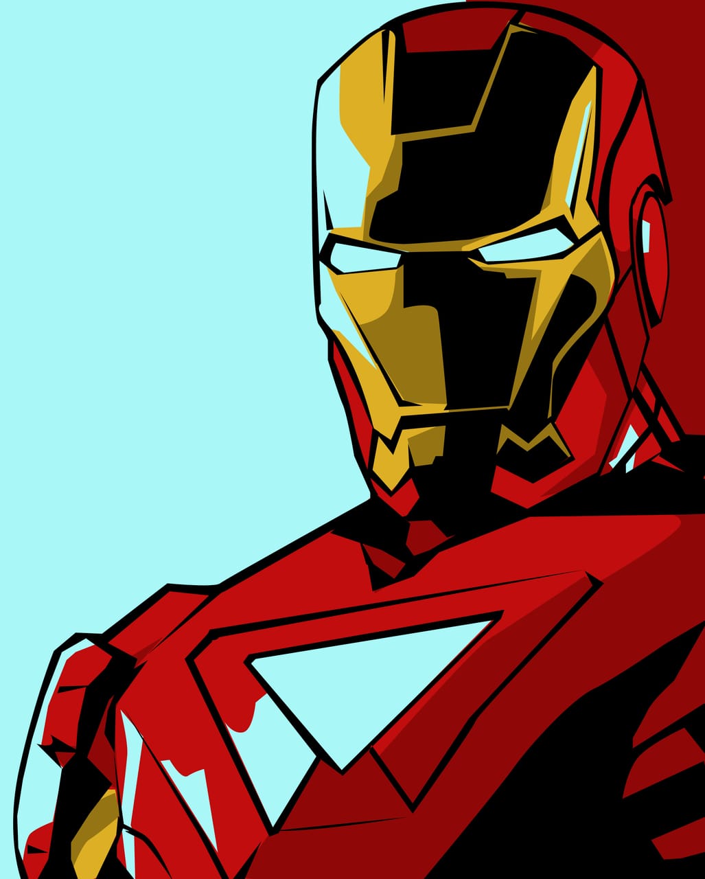 Iron Man Pop-art